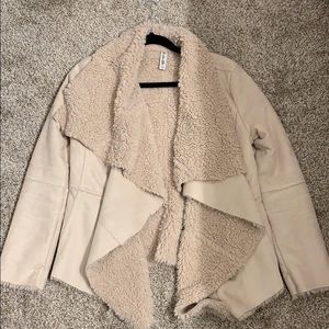 Fuzzy cardigan/ jacket
